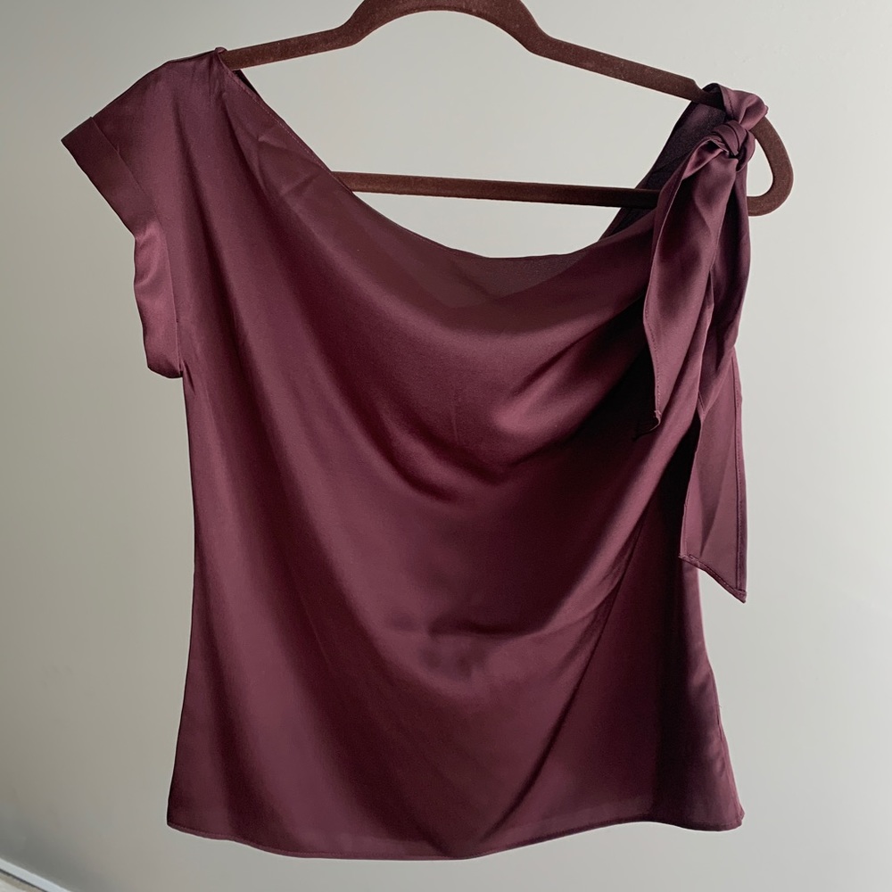 Express asymmetrical blouse